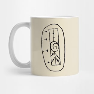 Abstract Drawing - 5 (Black) Mug